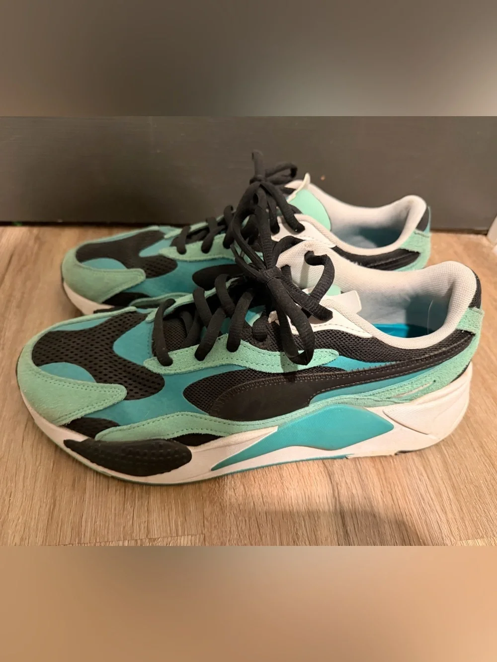 Puma Men's Teal Black White RSX-3